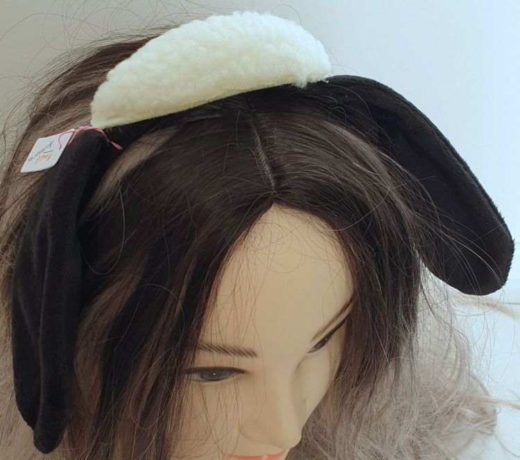 Picture of 7299 / 2991 BLACK SHEEP EARS ALICEBAND WITH WOOL STYLE TOP